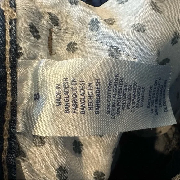Lucky Brand Girl’s Zoe Blue Jeans Size 8 - Picture 5 of 7